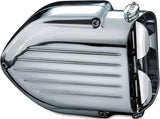 Kuryakyn 9411 Pro-Series Hypercharger Kit de Limpieza de Aire para Motocicletas métricas Cruisers: 2002 – 08 Honda VTX1800, Chapado en Cromo