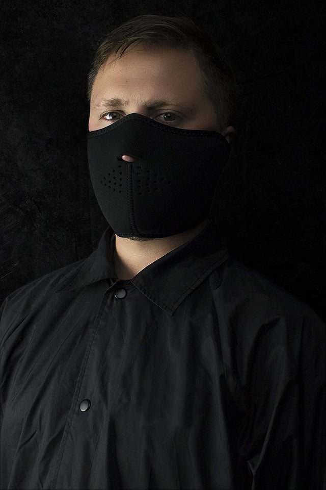 ZANheadgear Montañera de neopreno negra