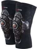 G-Form Pro-X - Rodilleras (1 par), para jóvenes y Adultos, Negro (Black Logo), Adulto, Grande