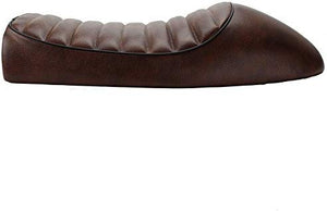 Asiento racer para Honda Kawasaki, Suzuki, Yamaha, BMW CB, color café