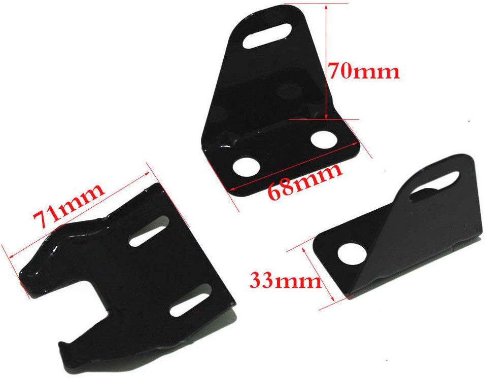 Asiento racer para Honda Kawasaki, Suzuki, Yamaha, BMW CB, color café