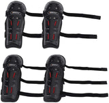4 Coderas y Rodilleras de motocicleta, protectores de rodilla, coderas de motocross, equipo protector